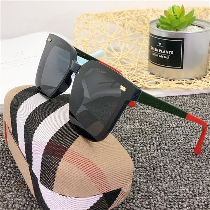 Vintage Polarized Square Sunglasses Ladies Luxury Brand Fashion Sunglasses BENNYS 