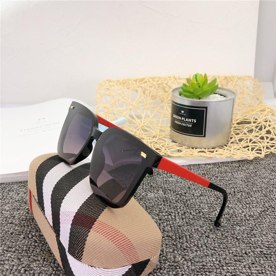 Vintage Polarized Square Sunglasses Ladies Luxury Brand Fashion Sunglasses BENNYS 