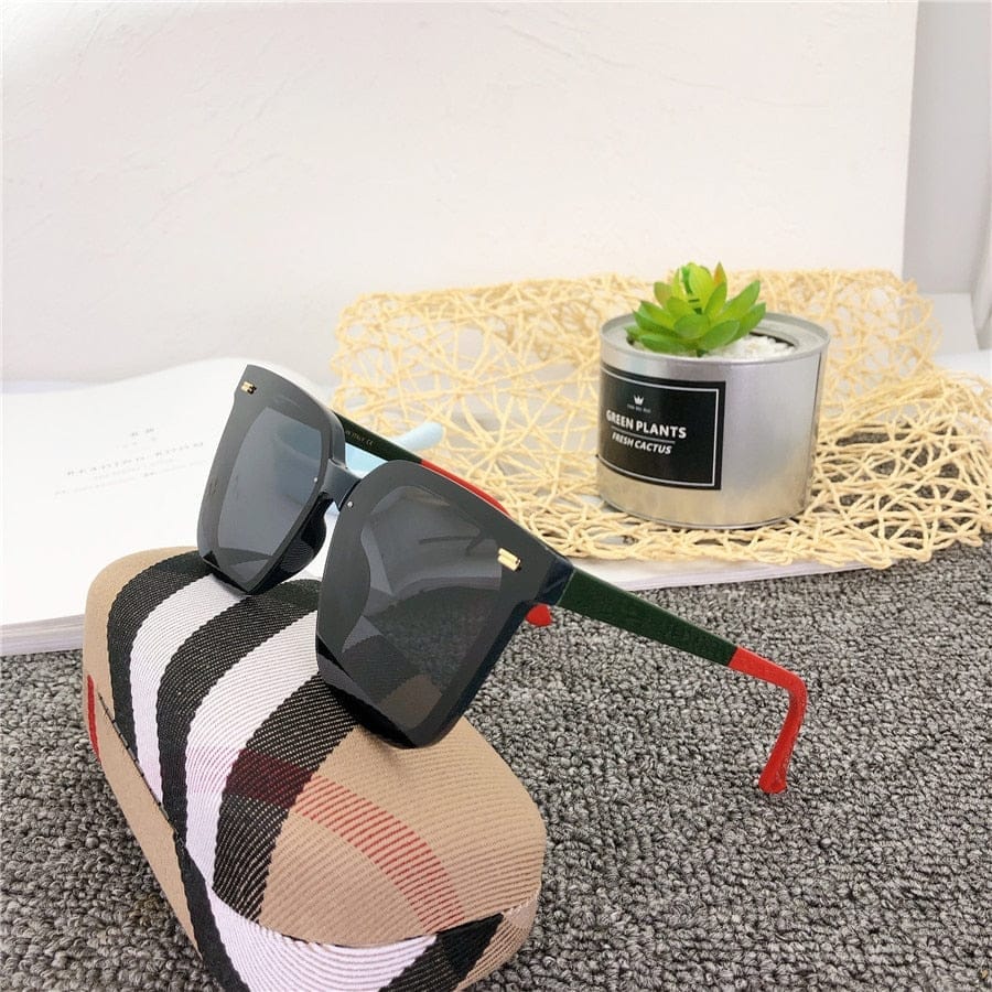 Vintage Polarized Square Sunglasses Ladies Luxury Brand Fashion Sunglasses BENNYS 