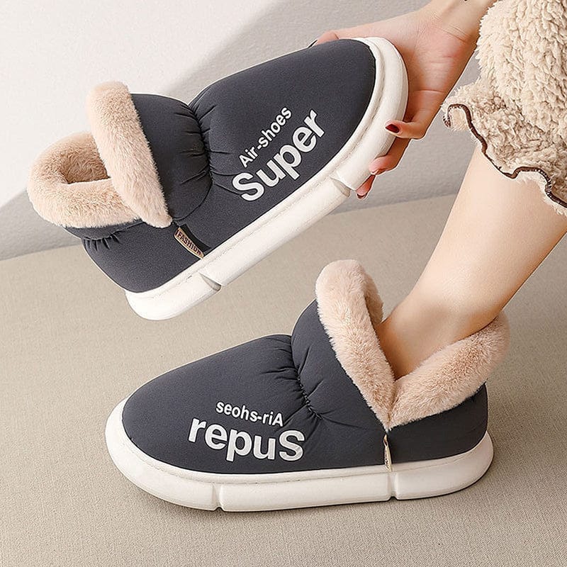 Warm House Shoes Plush Fleece Winter Warm Couple Shoes BENNYS 