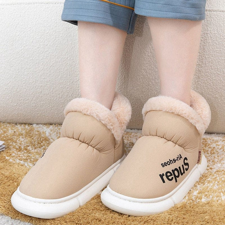 Warm House Shoes Plush Fleece Winter Warm Couple Shoes BENNYS 