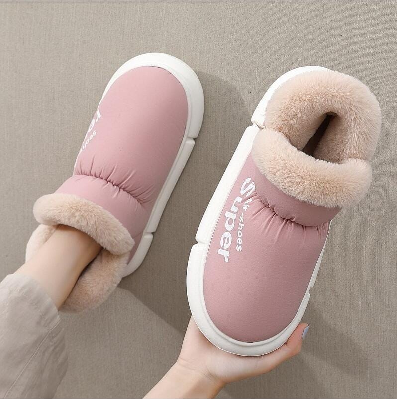 Warm House Shoes Plush Fleece Winter Warm Couple Shoes BENNYS 