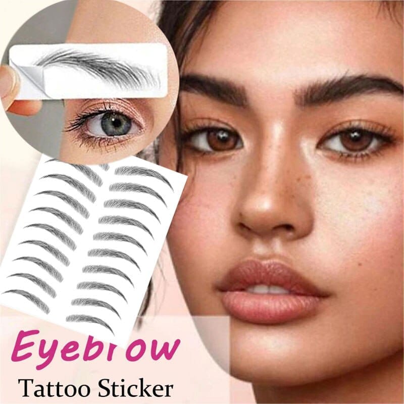 Water-based Hair-liked Authentic Eyebrow Tattoo Sticker BENNYS 