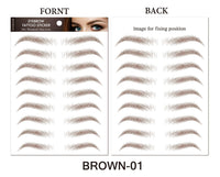 Water-based Hair-liked Authentic Eyebrow Tattoo Sticker BENNYS 