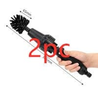 Water-driven Rotary Cleaning Brush Wash Hand-held Water Spray Brush BENNYS 