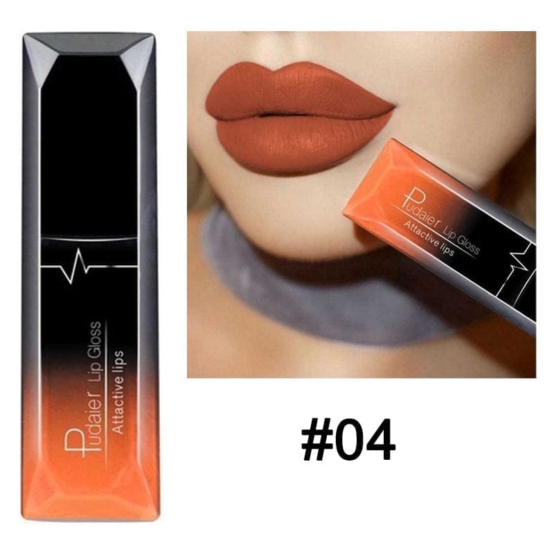 Waterproof Nude Matte Velvet Glossy Lip Gloss Lipstick Lip Balm BENNYS 