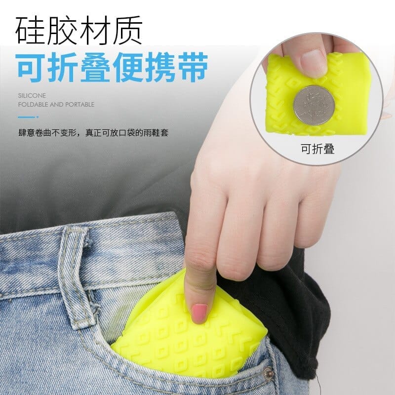 Waterproof Shoe Cover Silicone Material Unisex Shoes Rain Boots BENNYS 