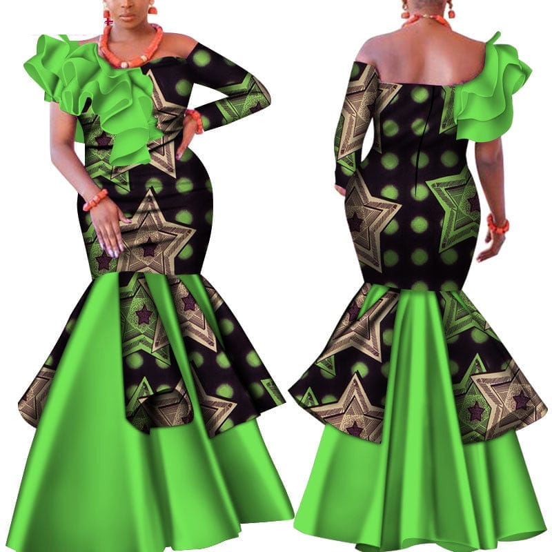 Wedding Party Dresses Traditional African Costumes BENNYS 