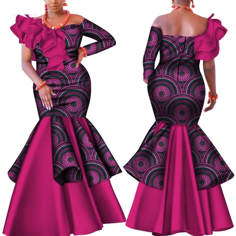 Wedding Party Dresses Traditional African Costumes BENNYS 
