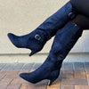 Western Boots Winter Shoes Wide Calf Long Boots For Women BENNYS 