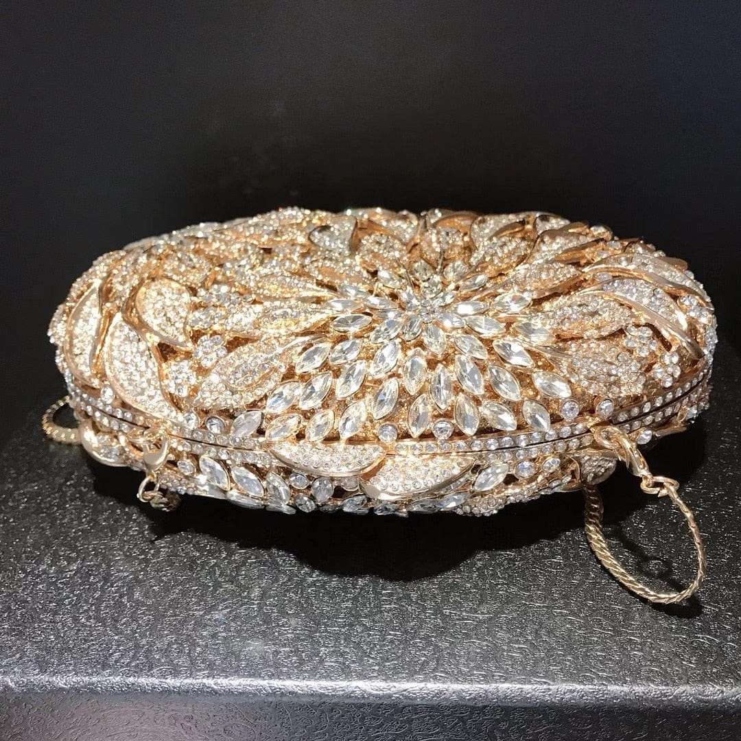 Luxury fashion diamond stone ladies dinner party evening bag clutch bag  purse wo | eBay