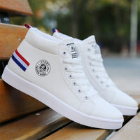 White Leather Shoes/Comfortable Sneakers BENNYS 