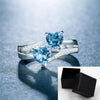 Wholesale of Platinum-plated Copper Rings Jewelry with Zircon Rings BENNYS 