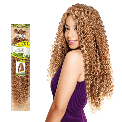 Wholesale synthetic hair deep wave hair extension 22 24 26 inch BENNYS 