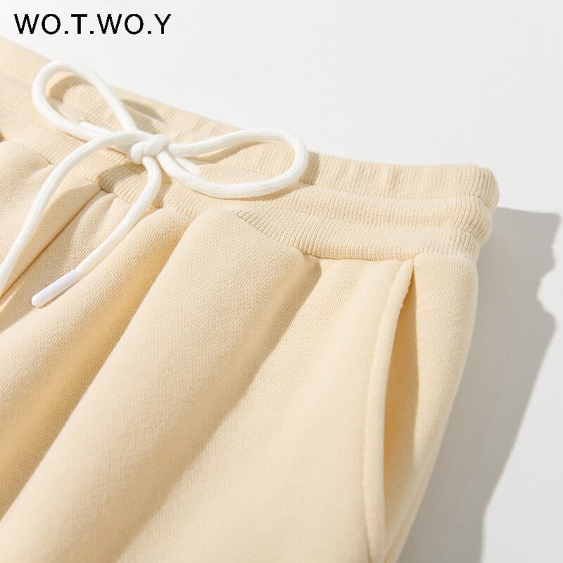 Winter High Waist Fleece Sweatpants For Women – Bennys Beauty World