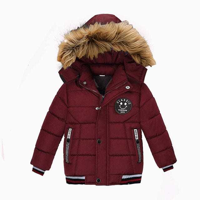 Winter Jacket For Kids Hooded Warm Outerwear Coat BENNYS 