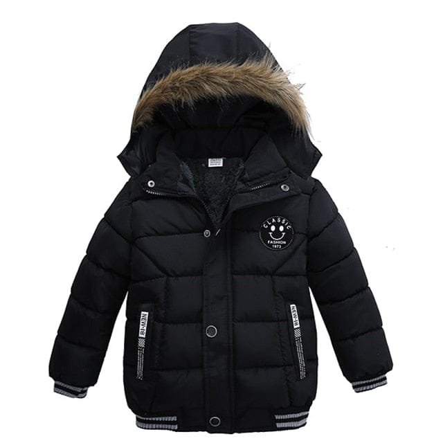 Winter Jacket For Kids Hooded Warm Outerwear Coat BENNYS 