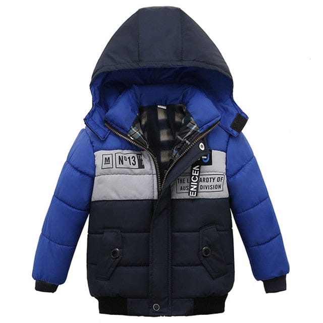 Winter Jacket For Kids Hooded Warm Outerwear Coat BENNYS 