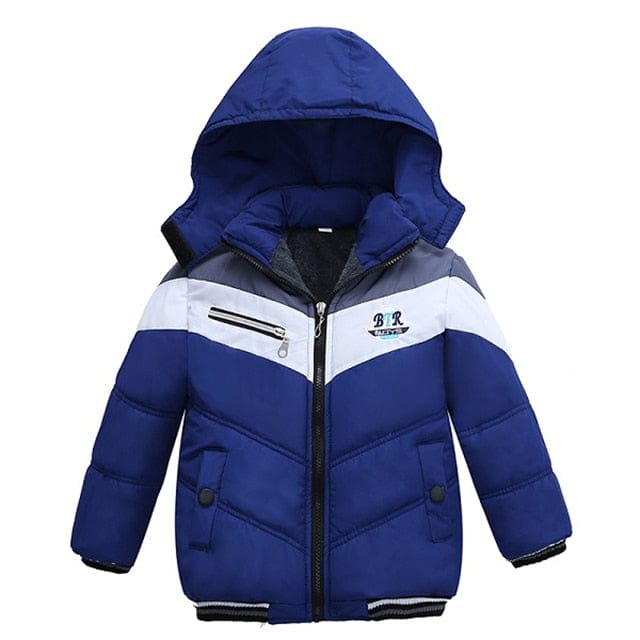 Winter Jacket For Kids Hooded Warm Outerwear Coat BENNYS 