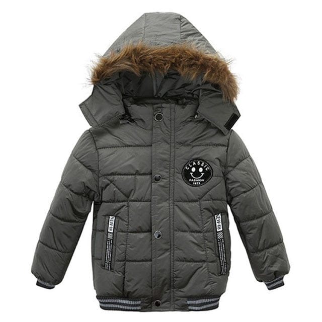 Winter Jacket For Kids Hooded Warm Outerwear Coat BENNYS 