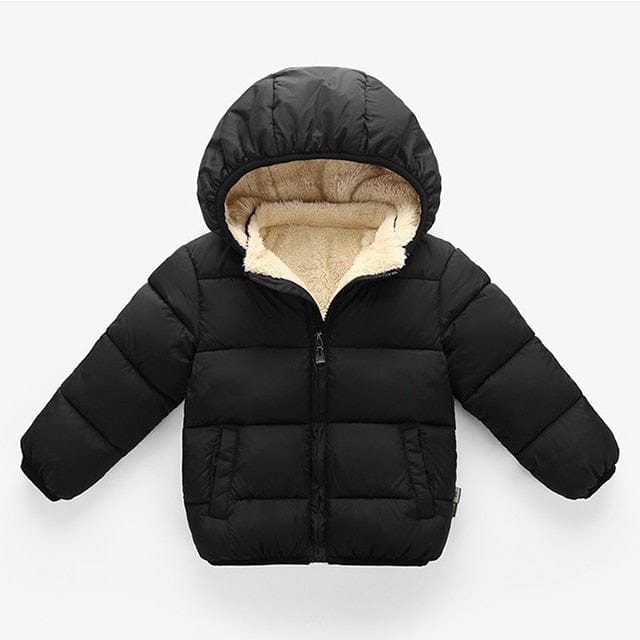 Boys black winter discount coat