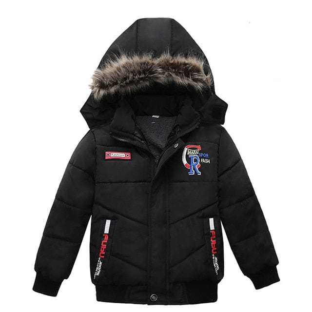 Winter Jacket For Kids Hooded Warm Outerwear Coat BENNYS 