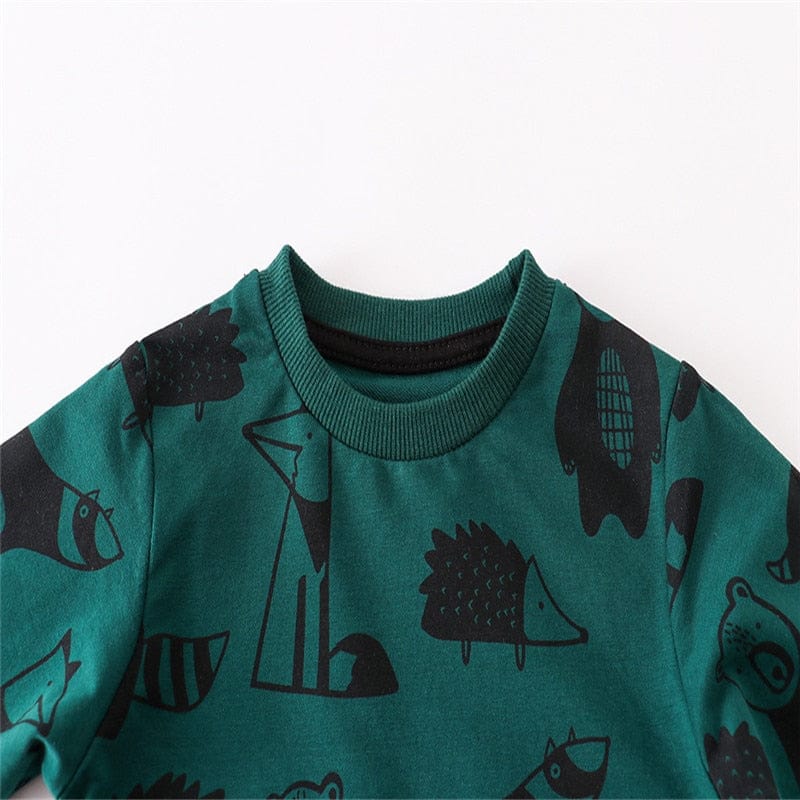 Winter Kids Clothes Boys Sweatshirts Cotton Long Sleeve Tops Hoodies Shirts BENNYS 