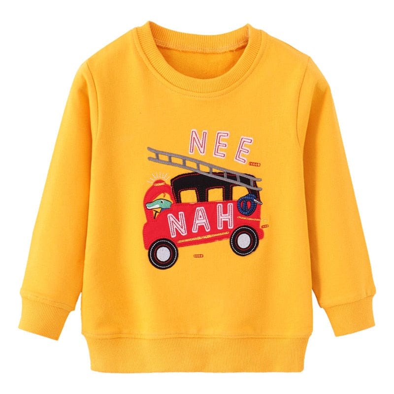 Winter Kids Clothes Boys Sweatshirts Cotton Long Sleeve Tops Hoodies Shirts BENNYS 