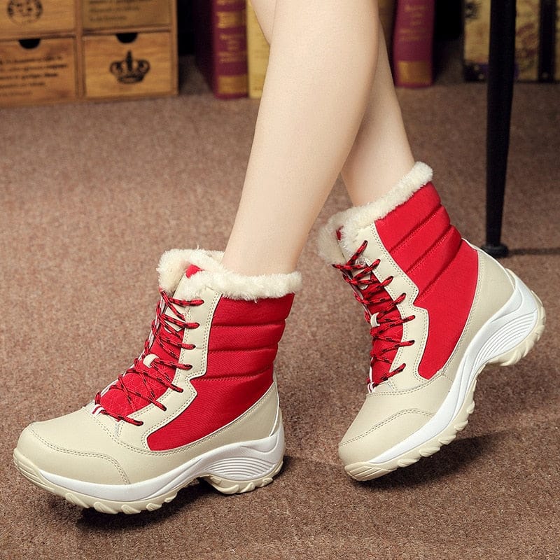 Winter Shoes Women's Waterproof Platform Boots For Women BENNYS 