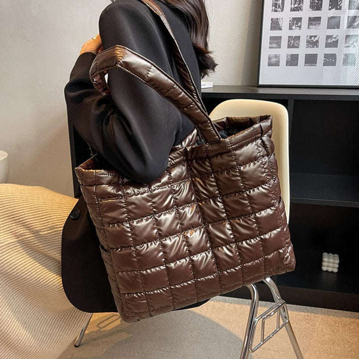 Winter Shoulder Bags Women Fashion Plaid Handbag BENNYS 