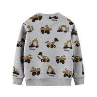 Winter Sweatshirts Cotton Fire Truck Kids Sweaters BENNYS 