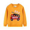 Winter Sweatshirts Cotton Fire Truck Kids Sweaters BENNYS 