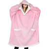 Winter TV Hoodie Blanket Winter Warm Home Clothes Women Men Oversized Pullover With Pockets BENNYS 