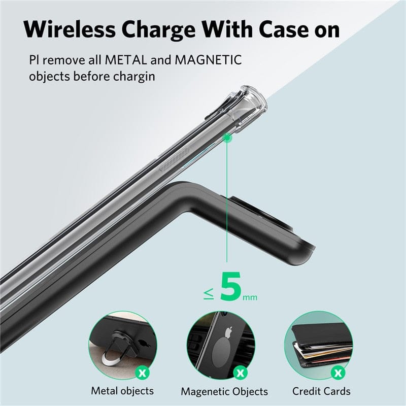 Wireless Fast Charger For iPhone 11 Pro 10W Wireless Charge Stand BENNYS 