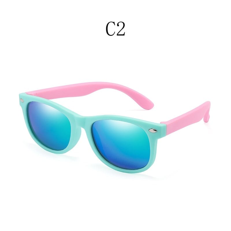 With Case Children UV Polarized Sunglasses Kids Sunglasses BENNYS 