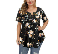 Woman's T-shirt Loose Short Sleeve Love Printed Tops BENNYS 