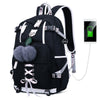 Women Backpack External USB Charge Computer Backpacks BENNYS 