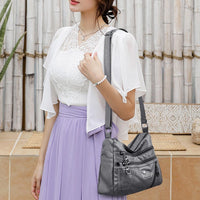 Women Bag Designer Multi-pocket Crossbody Shoulder Bag BENNYS 