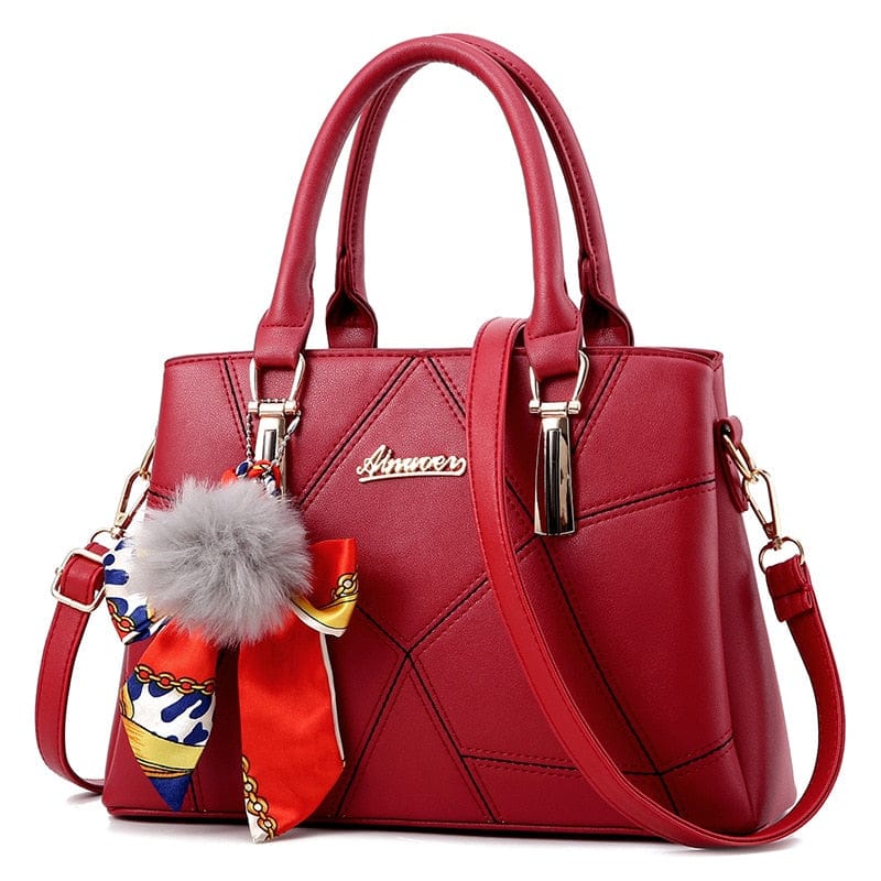 Women Bags Fashion Vintage Designer Messenger PU Leather Handbag BENNYS 
