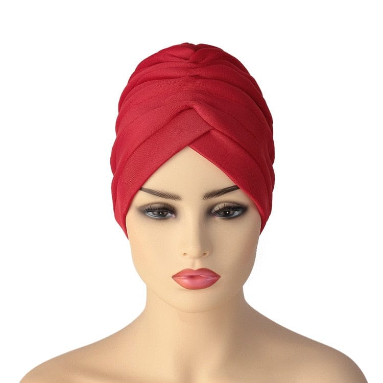 Women Braid Turbans Latest African Head-tie Ladies Sequin Head Wraps BENNYS 