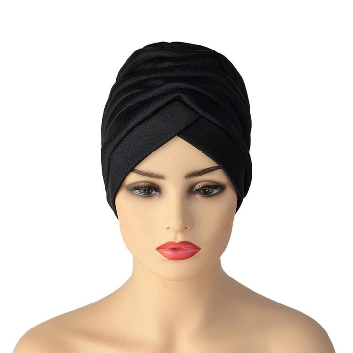 Women Braid Turbans Latest African Head-tie Ladies Sequin Head Wraps BENNYS 