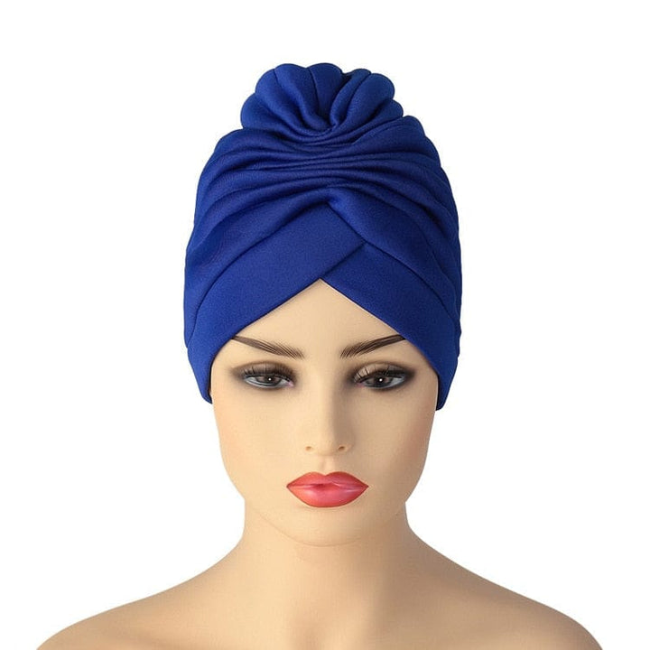 Women Braid Turbans Latest African Head-tie Ladies Sequin Head Wraps BENNYS 