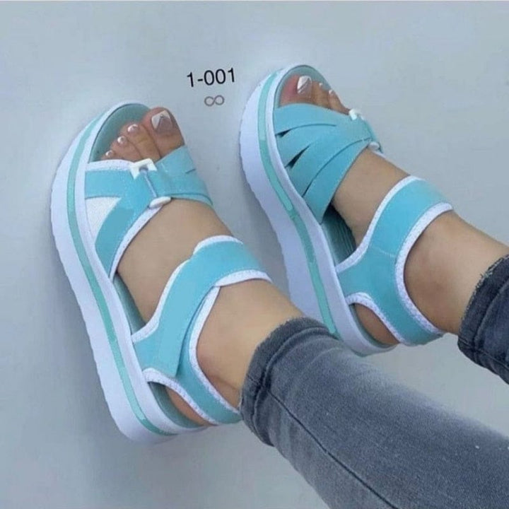 Women Casual New Summer Shoes Women Heels Sandals BENNYS 