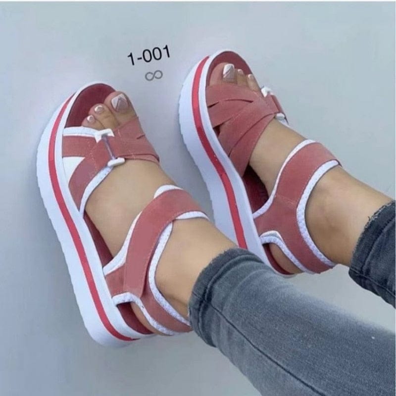 Women Casual New Summer Shoes Women Heels Sandals BENNYS 