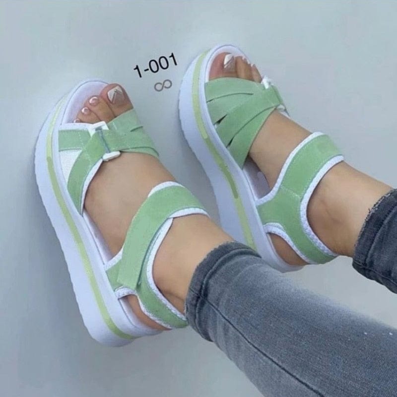 Women Casual New Summer Shoes Women Heels Sandals BENNYS 