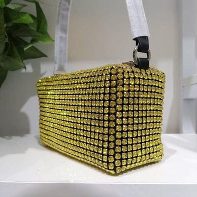 Women Clutches Evening Bags Rhinestone Bag Luxury Designer Handbags BENNYS 