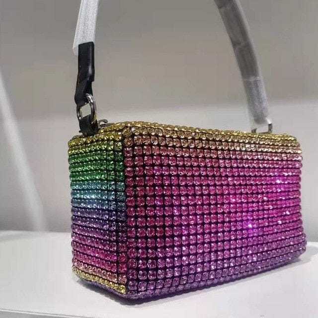 Women Clutches Evening Bags Rhinestone Bag Luxury Designer Handbags BENNYS 