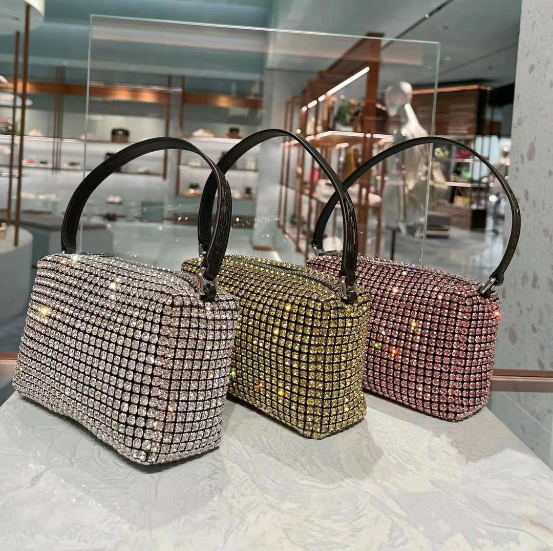 Women Clutches Evening Bags Rhinestone Bag Luxury Designer Handbags BENNYS 