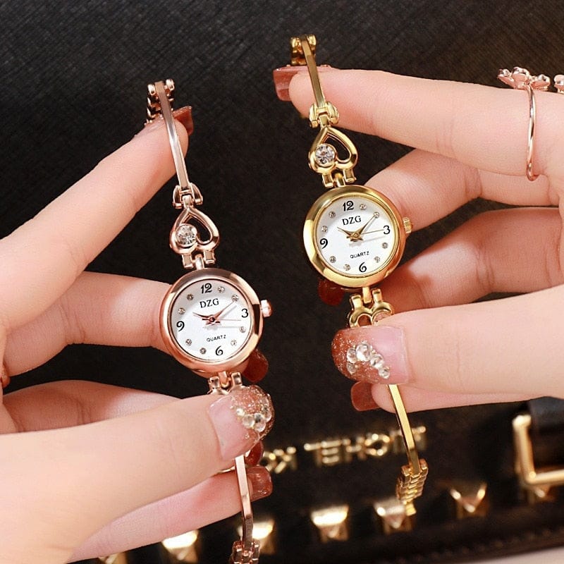 Women's watch and bracelet hot sale