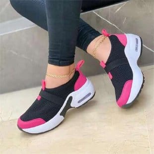 Women Flat Sneakers Lightweight Non Slip Walking Running Shoes BENNYS 